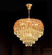 Đèn Chùm Pha lê HP5 CFL 3736M Ø500xH400